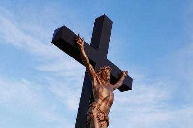 Inauguration du Christ au cimetière